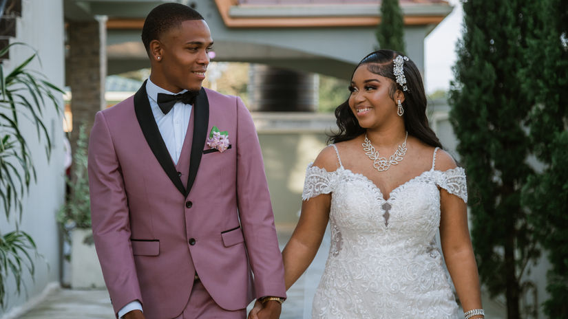 The Simmons' Wedding Day